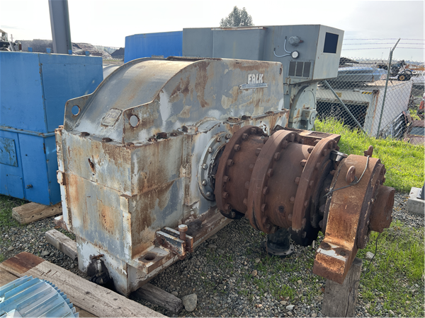Drive Motor, 2 Hp, 1800 Rpm, With Falk 23-re2234a5 Gear Reducer, 90.25:1 Ratio)